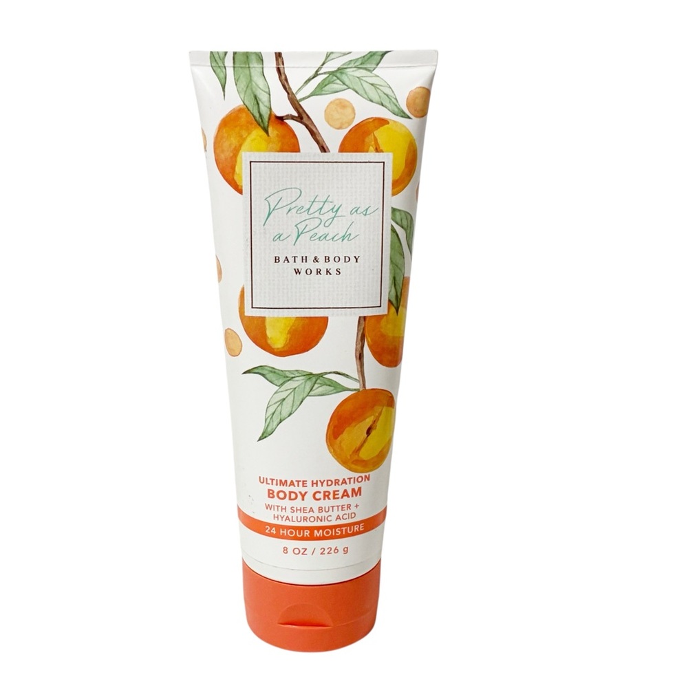 Bath & Body Works Pretty as a‎ Peach Ultimate Hydration Body Cream 8 oz